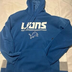 🔥Blue Detroit Lions Game Day Hoodie Size L🔥🏈